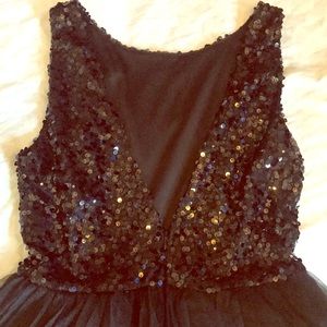 Akira sequin/tulle dress